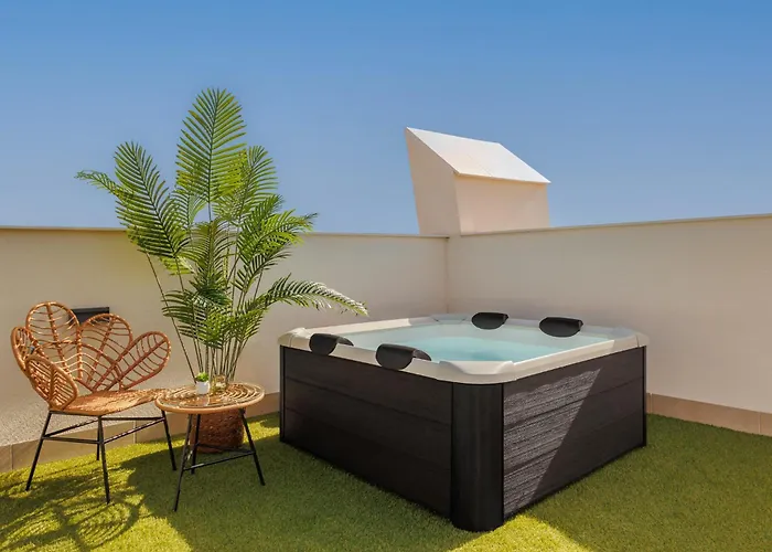 Way2Sun Penthouses Gran Alacant - Free E-Bikes & Jacuzzi & Solarium & Ps5 Lejlighed Gran Alacant