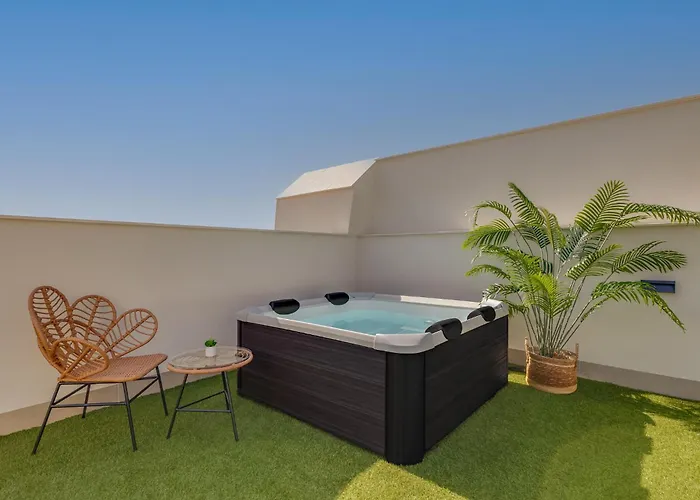 公寓 Way2sun Penthouses - Free E-bikes & Jacuzzi & Solarium & Ps5 格兰阿利坎特